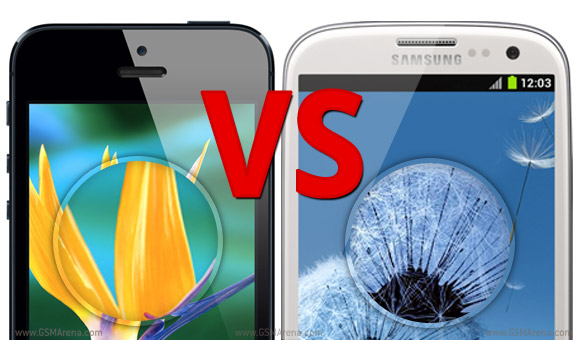 iphone 5 vs galaxy s3
